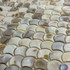 Мозаика Marble Mosaic Painted Shell Scales ракушка 30.5х30.5 см чип 25х25 мм, разноцветный