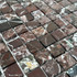 Мозаика Marble Mosaic Rosso Levanto Pol камень 30х30 см полированная чип 23х23 мм, коричневый, темно-коричневый