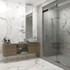 Керамогранит Hexa White 80х80 Agl Tiles полированный напольный 78801943