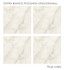 Керамогранит Ostra Bianco 120х120 Glossy Staro полированный универсальная плитка УТ-00001026
