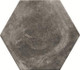 Керамогранит Miami Esagona Pitch Black 24x27.7 матовый