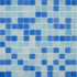 Мозаика Togama Caribe стекло 34х34 см глянцевая чип 25х25 мм, синий, голубой
