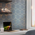 Декор OP/E181/17067 Витраж Голубой 15x15 Kerama Marazzi глянцевый керамический