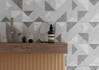 Настенная плитка Origami Grey Серый 03 30х90 Gracia Ceramica матовая керамическая 010100001308