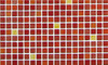 Мозаика Rojo - часть 8 2.5x2.5 стекло 31.3х49.5