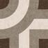 Керамогранит Spin Menta Brown Mattt 40х40 Gresant Artstone Infinia Collection матовый напольная плитка ITL84713
