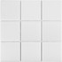Мозаика White Matt (MH33900) 30х30 керамогранит матовая чип 97х97 мм, белый С0005249