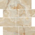 Мозаика Onyx and More Golden Onyx Satin 6 mm Mur 30х30 см керамогранит Casa Dolce Casa сатинированная чип 75х150 мм, бежевый 767708
