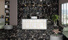 Керамогранит Portoro Black Full Lappato 120х280 Ennface лаппатированный (полуполированный) универсальная плитка ENMAR7005FL120280