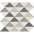 Мозаика Supergres H.24 Mosaico Mix 40x40 керамогранит матовая бежевый, серый H24X