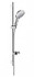 Душевой гарнитур Hansgrohe Raindance Select Showerpipe E150 3jet, со штангой 90 см и мыльницей, белый/хром