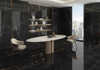 Керамогранит Onice Black Polished ArkLam 120х300 полированный универсальный