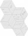 Декор Marvel Carrara Pure Mosaico Esag. Lapp. керамогранит