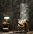 Настенная плитка Echo Wood Brown 59.8x119.8 Tubadzin матовая керамическая 5900199287839