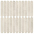 Мозаика Boost Expression Ice Mosaico Ellipse 37x37,8 керамогранит Atlas Concorde Italy матовая, серый AYY5
