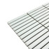 Мозаика Marble Mosaic Kit-Kat Snow керамика 28.2х29.4 см полированная чип 12x92 мм, белый