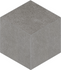 Мозаика LN02/TE02 Cube 29x25 неполированная керамогранит, серый 36747
