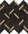 Мозаика Marvel Absolute Brown Mosaico Twill Lap. AEPR 30x31 керамогранитная м2
