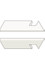 Плинтус Marvel Statuario Supremo Battisc. Sag Dx (A43Z) 7,2x30 матовый керамогранит