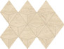 Мозаика Marvel Sand Mosaico Origami 28x41 керамогранит матовая, бежевый AF9K