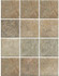 Керамогранит 1326 Брюссель из 12 частей 9,8х9,8 Микс Матовый 30х40 Kerama Marazzi настенная плитка