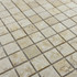 Мозаика Marble Mosaic Sunny beige Pol камень 30х30 см полированная чип 23х23 мм, бежевый