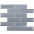 Мозаика Metro Bluish-Grey Glossy 45х145 (KM41843) керамическая 28.68х29.56