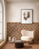 Керамогранит Бёрнт Арсилья 11,5x11,5 (0,5) Nanda Tiles Терра рельефный (рустикальный), сатинированный универсальная плитка 00000089706