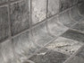 Мозаика Ezarri Cove Phyllite Safe стекло 3х5х3 см матовая, антислип чип 50х50 мм, серый