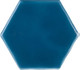 Плитка универсальная Glossy on Mesh Atlantic (7,9x9,1-16pz) 32x28 глянцевая керамическая