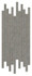 Мозаика Boost Mineral Smoke Brick 30x60 керамогранит матовая, серый AIG2