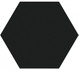 Керамогранит Black 23,2x26,7 универсальный глазурованный, матовый