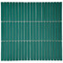 Мозаика Marble Mosaic Kit-Kat Mint керамика 28.2х29.4 см полированная чип 12x92 мм, зеленый