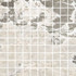 Мозаика Onyx and More White Blend Glo Mosaico 30х30 см керамогранит Casa Dolce Casa полированная чип 30х30 мм, белый, серый 767759