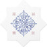 Керамогранит Cevica Beсolors Star Dec. Arabesque 13.25х13.25 матовый
