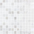 Мозаика Iridis White 31,1х31,1 стекло глянцевая, белый, серый УТ-00026165