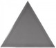 Настенная плитка Triangolo Dark Grey Equipe 10.8х12.4 глянцевая керамическая 23817