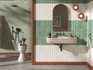 Настенная плитка Pop Ridge Tile Latte 6.5х25 Terratinta Sartoria глянцевая, рельефная (структурированная) керамическая SAPORI0162G