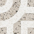Керамогранит Spin Tropic Bianco Matt 40х40 Gresant Artstone Infinia Collection матовый напольная плитка ITL84717