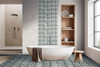 Керамогранит Veranda Cottage White 15х15 Nanda Tiles антискользящий (grip), матовый, рельефный (рустикальный) универсальная плитка 00000086193
