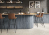 Керамогранит Ocean Blue Matt/Glossy 4.8х45 Elios Domus глянцевый, матовый универсальная плитка 04E4560