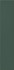 Настенная плитка Plinto Green Matt 10.7х54.2 DNA Tiles матовая керамическая 78803279
