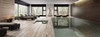 Керамогранит Travertino Lucido 75х150 MaxFine by Iris FMG полированный универсальная плитка L175288MF6