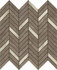 Мозаика Marvel Gris Supreme Mosaico Twill Lap. AEPQ 30x31 керамогранитная м2