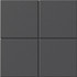 Керамогранит Raster Grid M Deep Blue 15x15 Wow матовый универсальный 131362