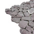 Мозаика Marble Mosaic Flat Stone Red мрамор 30х30 см матовая красный