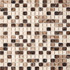 Мозаика из мрамора Emperador Dark, Light, Crema Nova PIX271, чип 15x15 мм, сетка 305х305x4 мм матовая, бежевый, коричневый