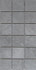 Мозаика Mk.NanotechIndicGrey1530 15х30 керамогранит матовая, серый