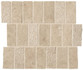 Мозаика Lims Beige Mosaico Spritz (A3NF) 29x32,3 керамогранит
