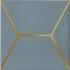 Декор OP/E181/17067 Витраж Голубой 15x15 Kerama Marazzi глянцевый керамический